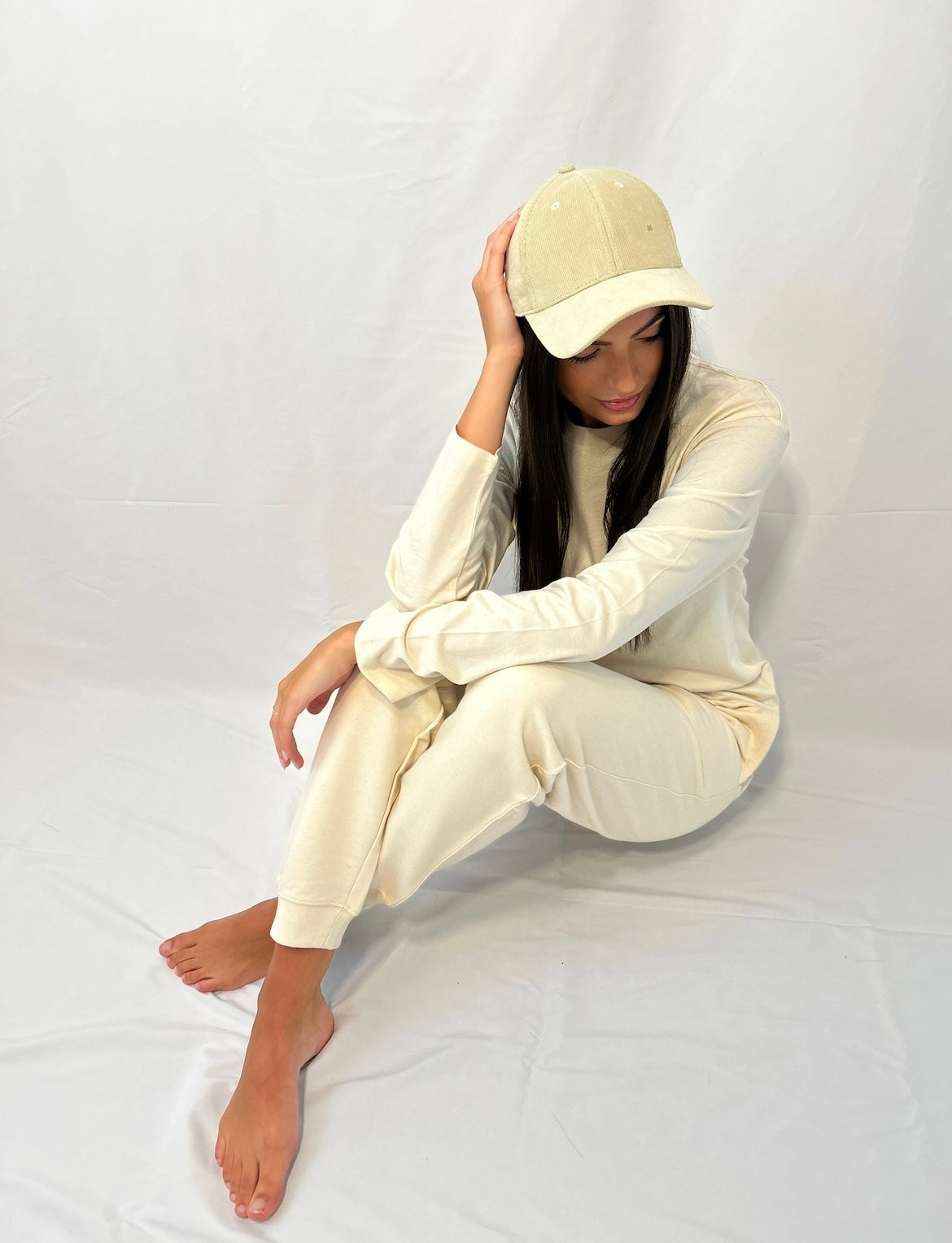 jamais sans: long sleeve: raw