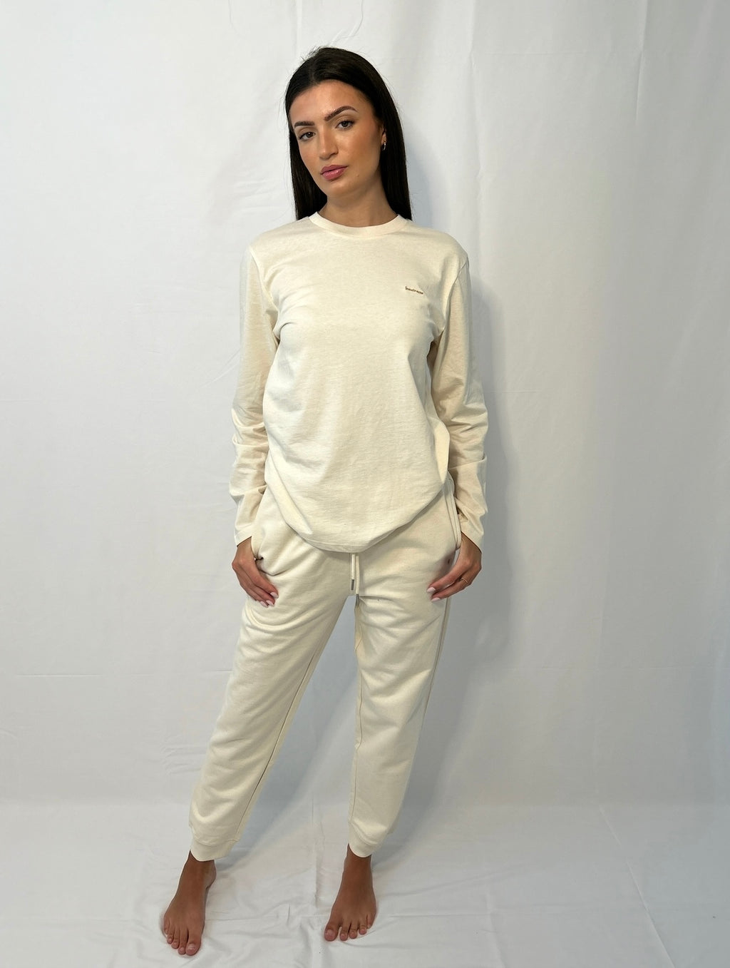 jamais sans: long sleeve: raw