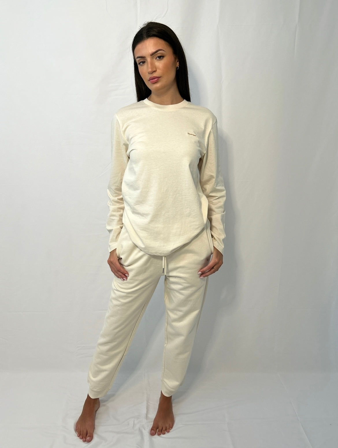 jamais sans: long sleeve: raw