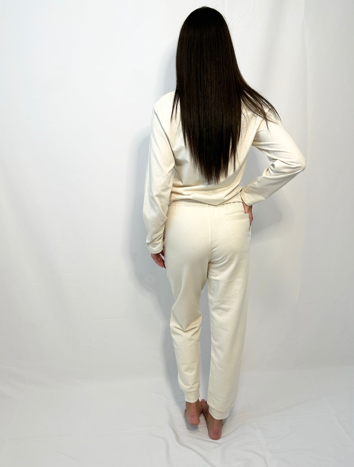 jamais sans: long sleeve: raw